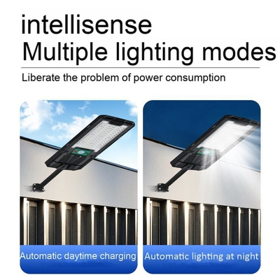 CE Certified Integrated Motion Sensor Solar LED Street Light IP65 for Highways Outdoor Use ABS Body Power Supply