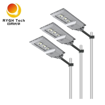 Wide Lighting Area and High Brightness 20W Integrated Solar LED Street Light With Radar Induction Public Road Lighting