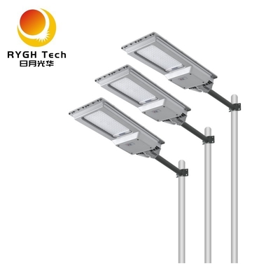 Integrated Solar LED Street Light 20W Radar Sensing Remote Control for Sidewalk Courtyard Garden LED Road Lighting