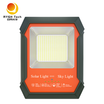 100W 200W LED Solar Flood Light High Lumen 130lm/w for Backyard