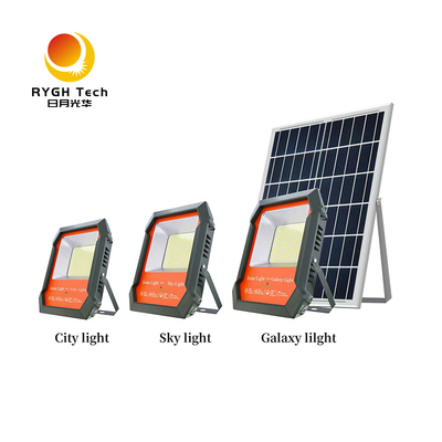 100W 200W LED Solar Flood Light High Lumen 130lm/w for Backyard