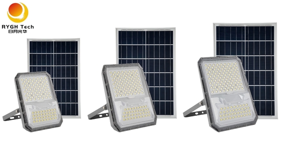 High Mast 100W/200W/300W Led Solar Flood Light for Garden Pathway and Parking Lots
