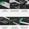 Public Road High Power 120W 150W Aluminum Aio Integrated LED Solar Street Light