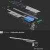 Public Road High Power 120W 150W Aluminum Aio Integrated LED Solar Street Light