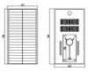 Road Lighting Microwave Sensor All in One Integrated 60W Alumbrado Publico Solar Lampara Solar LED Street Light