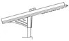Govenrnment Projects 10m 11m High Lumen 170lm/W 180 Watts Solar Street Light