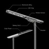 IP65 Bridgelux Integrated Street Solar LED Light with High Quality Rygh-Fx-100W