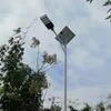 LiFePO4 Battery High Brightness 170lm/W 100W Solar LED Street Light