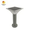 Square Gate Post Lighting Pillar 5W Solar LED Garden Light with Pole