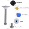 Square Gate Post Lighting Pillar 5W Solar LED Garden Light with Pole