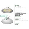 Rygh 200W NSF Rated Materials IP66 IP69K White 200W UFO High Bay LED Light for Food Processing Factory