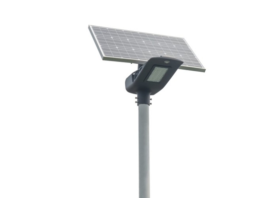 12V 40W  2700K Led Street Light With Solar Panel Energy Saving Long Lifespan