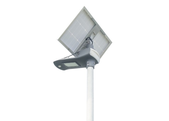 12V 40W  2700K Led Street Light With Solar Panel Energy Saving Long Lifespan