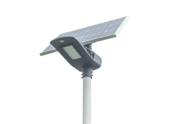 Separated Waterproof White Solar Powered LED Street Light 30W OEM Service