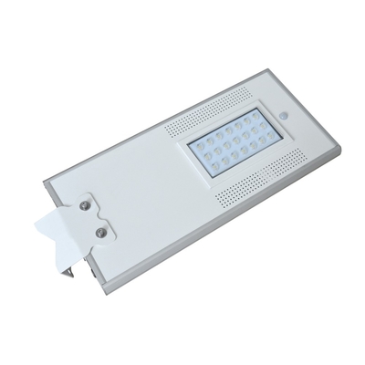 High Effeciency White Commercial Solar Lighting For Parking Lots  Optical Lens Design