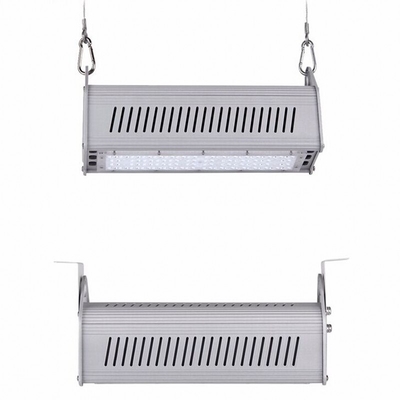High Lumen 50w Led Linear High Bay Fixtures 130lm/w 353×144×115 Mm