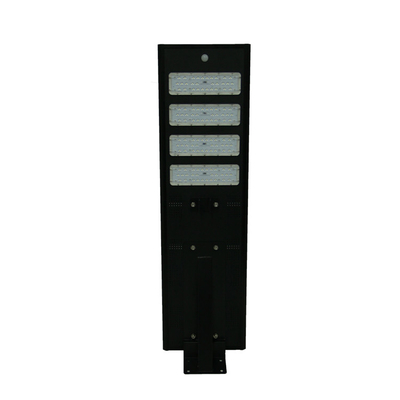 8500LM Solar Garden Street Lamps , High Power Solar Street Light 80W Black Housing