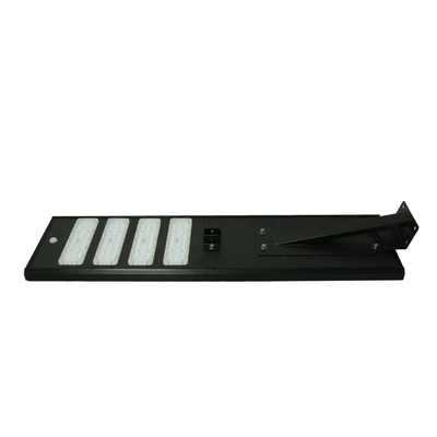 8500LM Solar Garden Street Lamps , High Power Solar Street Light 80W Black Housing
