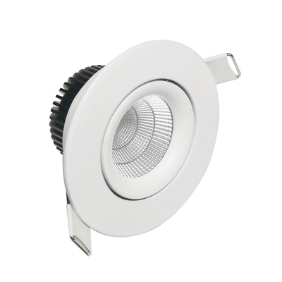 Anti Glare Outdoor Smart LED Downlights UGR TUYA System 7 Watt COB For Hotel