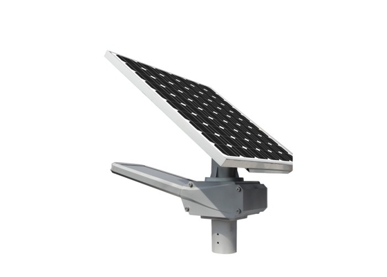 12800lm 80W Solar Powered LED Street Light Wifi Remote Control 12V 360WH Lithium Battery
