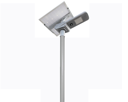 High Lumen Solar Garden Street Lamps , 140LM/W 30w Solar Panel Street Light IP65