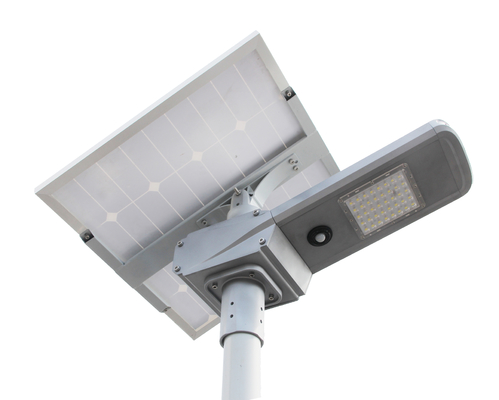 High Lumen Solar Garden Street Lamps , 140LM/W 30w Solar Panel Street Light IP65
