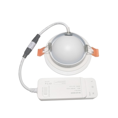 Intelligent 7W Taiji Smart LED Downlights CCT Changing / WiFi / Bluetooth System