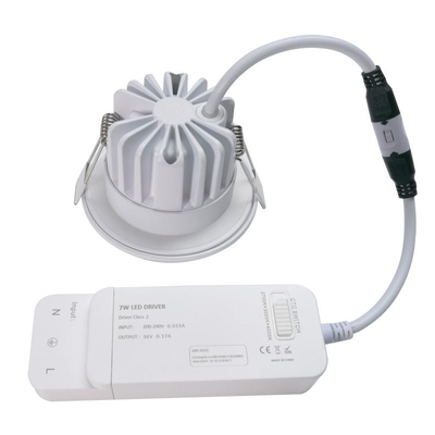 Wide Beam Angle Smart LED Downlights Dimming / Color Temperature Adjustable