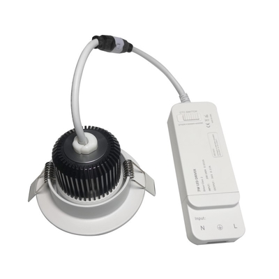 38/60° Beam Angle Smart LED Downlights 8w Dimming / Color Temperature Adjustable