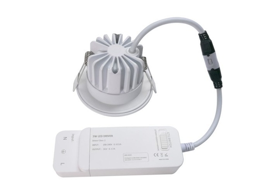 COB Waterproof Recessed Led Downlight AC 200-240V Face Cover Changable Warm White