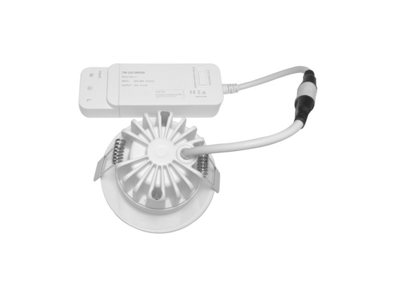 Patent 8W Recessed Anti Glare Led Downlights , Round Led Downlights AC 200-240V