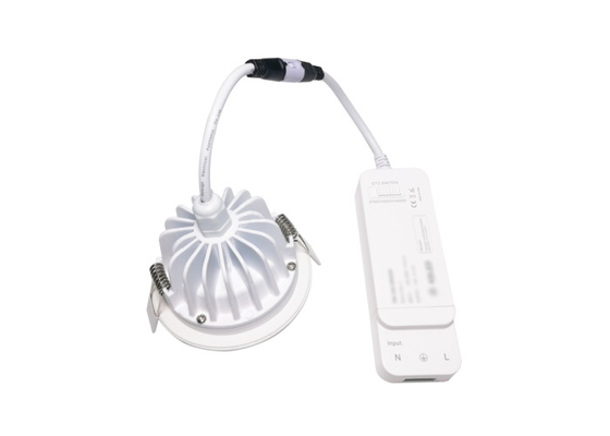 9W Waterproof Smart Led Downlights CCT Surface Mounted AC 200-240V Quick Connector