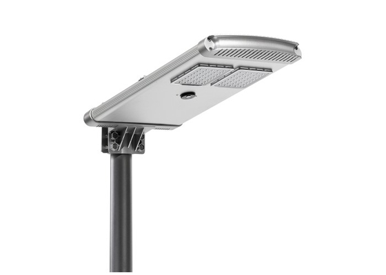 Energy Saving All In One Solar Led Street Light Aluminum Housing IP65 30W 170lm/w