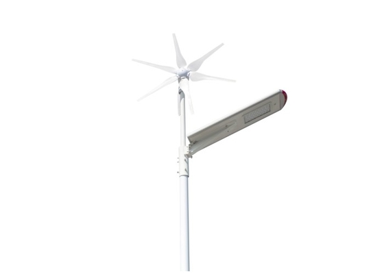 2700-6500K IP65 30W Solar Powered LED Street Light Aluminum Material Eco - Friendly