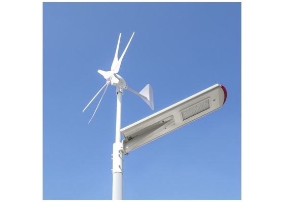 2700-6500K IP65 30W Solar Powered LED Street Light Aluminum Material Eco - Friendly