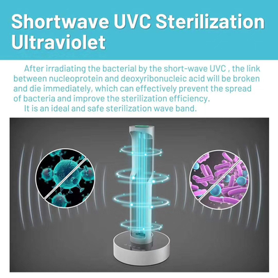 Touch Control UV Disinfection Light 1-45 Square Meters With 1 Year Warranty