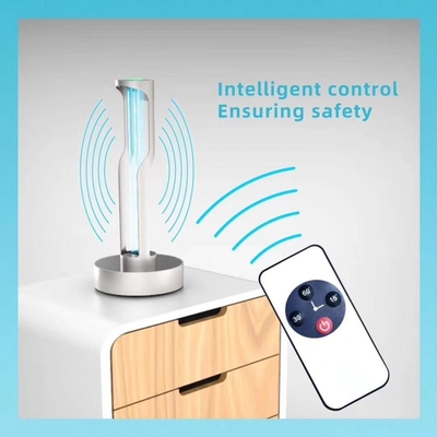 Remote Control Quartz UV Disinfection Light 253.7nm Sterilizer 36W CE RoHS Certification