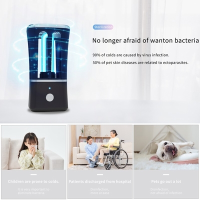 Mini Portable Uvc Disinfection Lamp , Chargeable USB Car UV Sterilizer Light