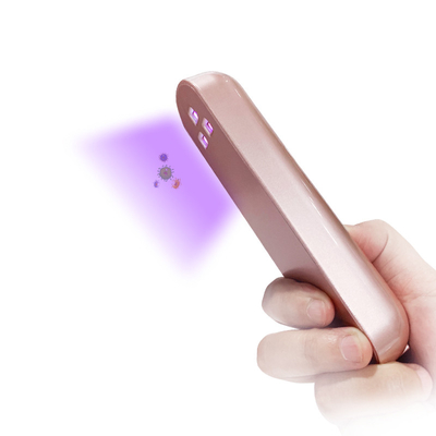 Portable 1.5 Watt LED Uv Light Sterilizer Wand, Handheld Uv Light Sterilization 18650 lithium battery Power