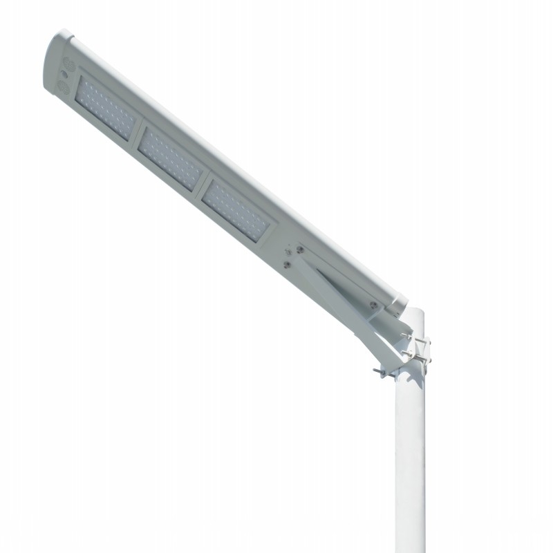 Auto Smart 30W  Solar Powered LED Street Light Warm White  With Mobile APP Control