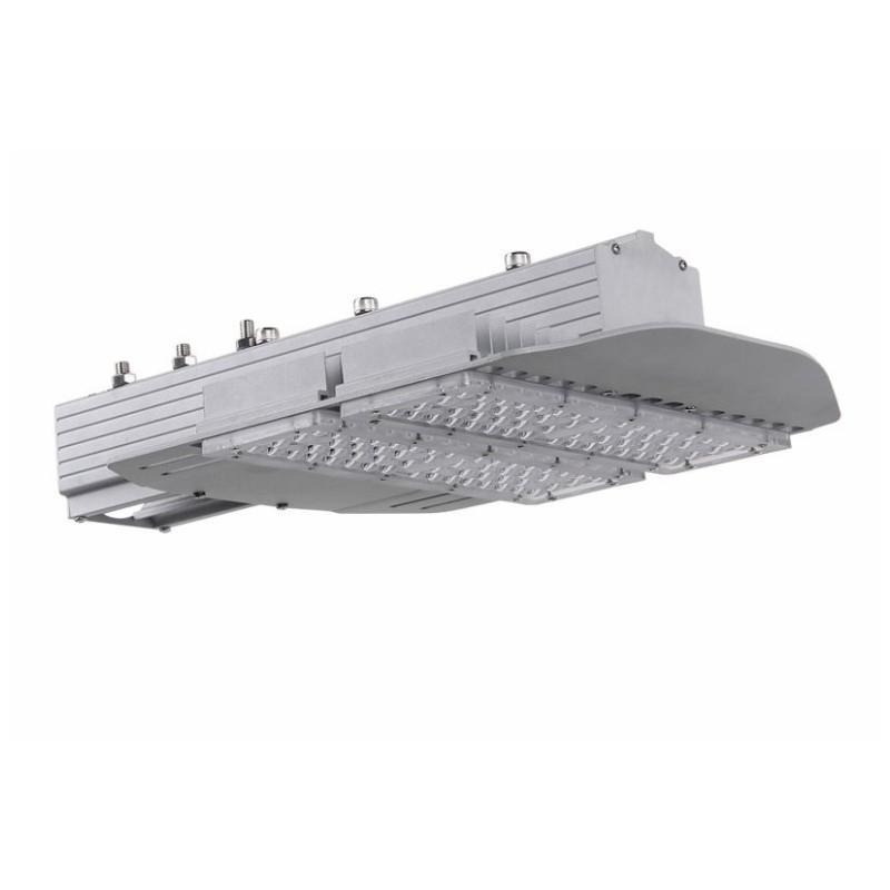 100w Led Street Light Housing / Cob Light Housing With 56 In 1 Led Lens