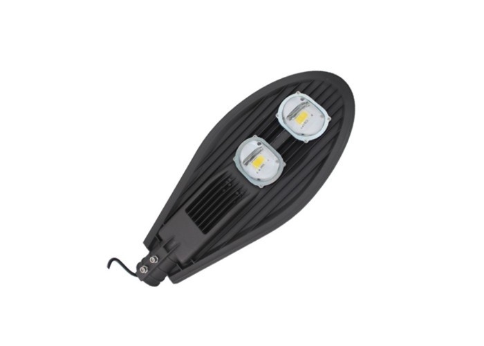 Exterior White Aluminum LED Street Light Cobra Head 50,000 Hours Life Time