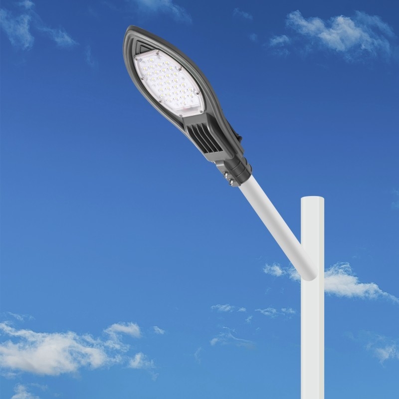 50mm Pole Outdoor Led Area Light Fixtures 30 Watt Die Casted Aluminium Housing