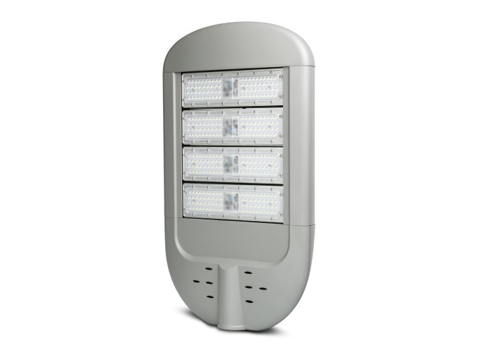 Cool White 200W Aluminum LED Street Light High Voltage IP65 High Way Applied