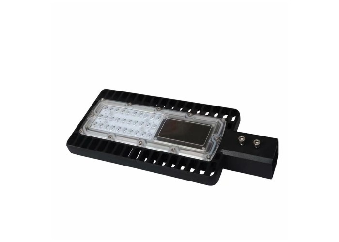 Highway Road Outdoor Led Area Light Fixtures IP65 Aluminum AC 110V CRI80 6500K 30W