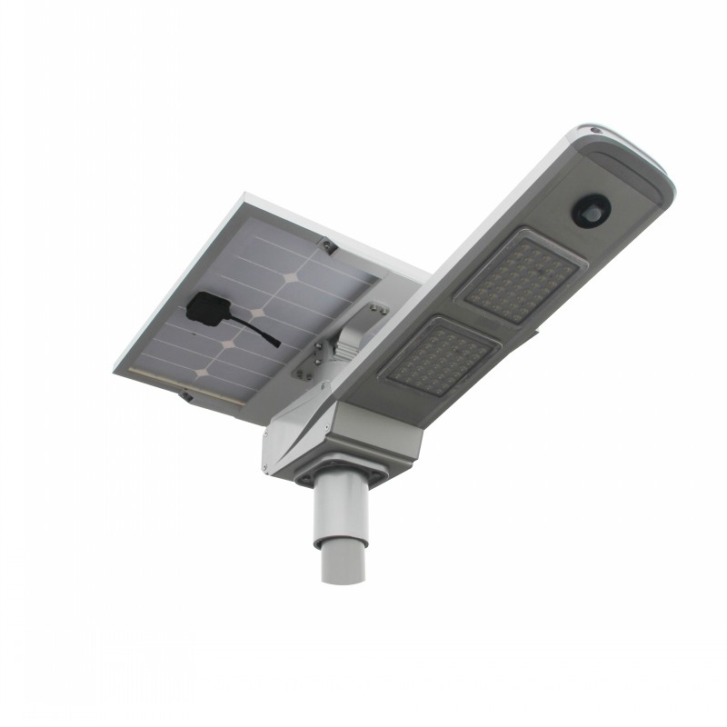 Infrared Sensors 80W Solar Powered LED Street Light 160LM/W 3 Years Warranty